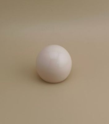 化粧品ボトルのための米白色プラスチック製滑らかな球形蓋