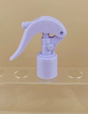 薄紫色プラスチック ミニトリガースプレーヤー K604-1 ボトルとヘアリング用
