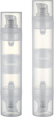 20ml 30ml 透明な2面クリームローションポンプ 化粧品用