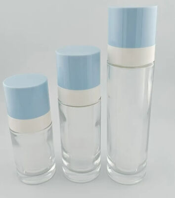 ガラスエアレスローションポンプボトル血清ディスペンサー15ml 30ml 50ml