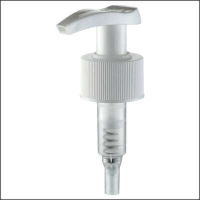 24 28 ボディケア用プラスチック黒リブ左右ローション ポンプ