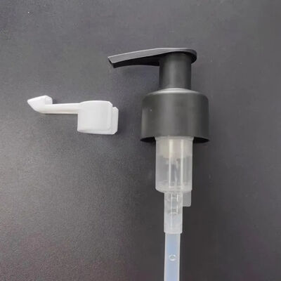 バルク卸売 20/410 24/410 オイルポンプ白 PP プラスチッククリップロックメイク落としローションポンプロングクリップ