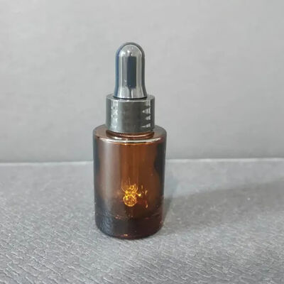 10 15 20 30 50ml 電気化学用アルミゴールドローズリングの透明ガラスドロッパー瓶
