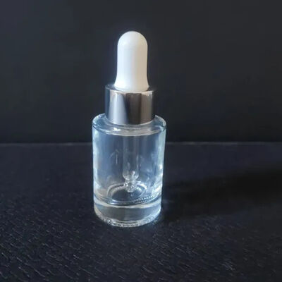 10 30 50ml マット エッセンシャルオイルボトル ローズゴールドドロッパーキャップ付き 1オンスガラスボトル