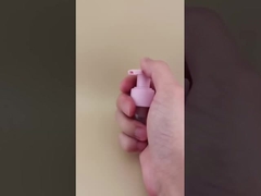 K201-9 ピンクローションポンプ スクリューロック リブ付き ISO9001/ISO14001 皮膚ケア用認定