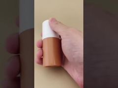 茶色の香水ポンプスプレーヤー 803-1A 化粧品のための斜め