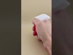 PPプラスチック 白トリガーポンプスプレー 赤ボタン K101-8 化学工業用