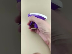 二色 白と紫のシンプルトリガースプレーヤー K101-6 家事清掃用