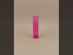 リップスティック用、小さくて滑らかな透明ローズリップバームのパッケージ