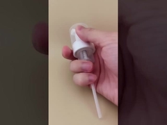 女の子用化粧品ボトル用ホワイトフォームポンプ K515