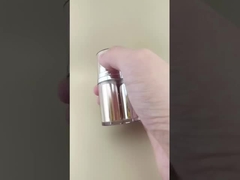 化粧品およびスキンケア製品用、外装付き二色金銀エアレスポンプボトル