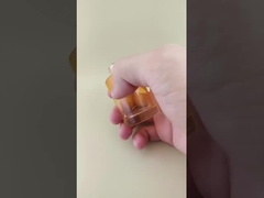 新しいデザイン 徐々に変更 透明 オレンジ 滑らかなガラスボトル K-GBL30 浸水ローション