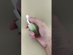 新しいデザイン 徐々に変化 エッセンス用の緑色スムーズドロッパーボトルK-GBL30