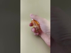 新しいデザイン クリア 徐々に変更 クリア オレンジ スムーズ ドラッパー ボトル K-GBL30 ローション