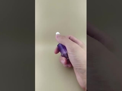 新しいデザイン 透明 徐々に変化 透明 紫 滑らかな滴瓶 K-GBL30 エッセンスのために