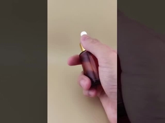 新デザイン クリアライトブラウン リブ付きドロッパーボトル K-GBL30 エッセンス用