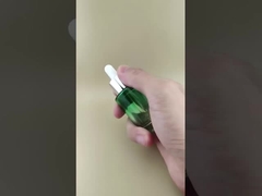 新デザイン クリア グラデーション ダークグリーン スムース ドロッパーボトル K-GBL30 エッセンス用