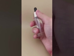 新しいデザイン 透明 滑らかな 断片された ピラミッド ドラッパー ボトル エッセンス