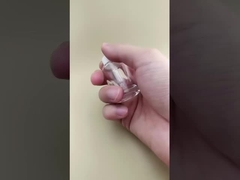 女性用スキンケア用ミニガラスドロッパーボトル