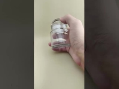 繊細なデザインのクリアキャンドルカップ（お祭り用）