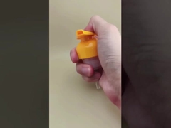 洗浄器のボトルのための繊細なデザインのオレンジ色プラスチック泡ポンプ