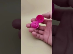 化粧品ボトル用ローズプラスチック製小型滑らかな球形蓋