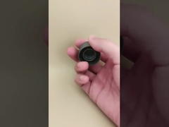 コスメティックボトルのための灰色プラスチック滑らかなマットキャップ