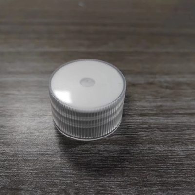 ベント穴付き薬液PPプラスチックキャップ 28/410