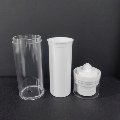 容量 50ml-120ml 空気のないポンプボトル 白黒透明