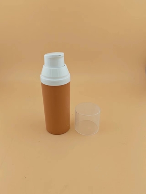 15ml 30ml 50ml 透明なプラスチック空気のないポンプ 化粧品の包装のための化粧品ボトル