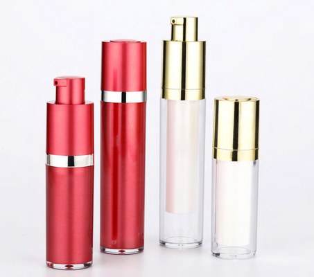 プラスチックのPP 空 10ml 15ml 化粧品 空気のないポンプローション 血清ボトル