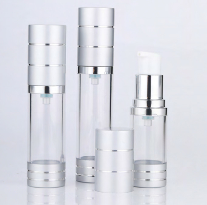 プラスチックのPP 空 10ml 15ml 化粧品 空気のないポンプローション 血清ボトル