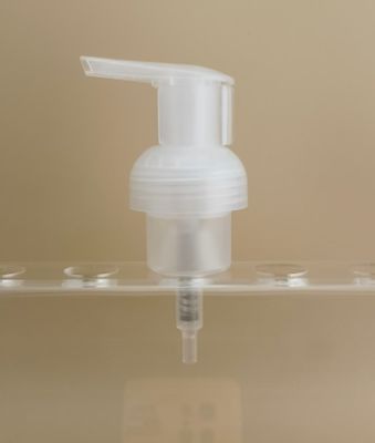 シャンプーボトル用繊細なデザインの透明プラスチックフォームポンプ