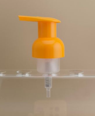 洗浄器のボトルのための繊細なデザインのオレンジ色プラスチック泡ポンプ