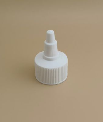ペイントボトル用白色プラスチックリブ付きゼリーキャップ