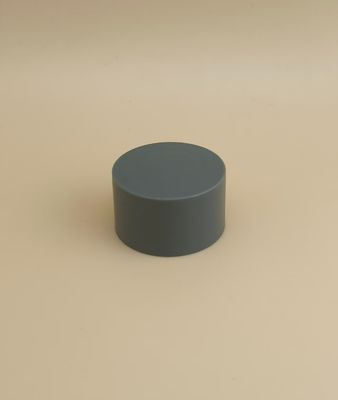 コスメティックボトルのための灰色プラスチック滑らかなマットキャップ
