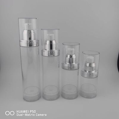 化粧品調剤エアレスポンプボトル 30 ミリリットル 50 ミリリットルローションクリーム液体トラベル調剤容器として