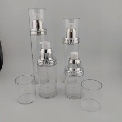 化粧品調剤エアレスポンプボトル 30 ミリリットル 50 ミリリットルローションクリーム液体トラベル調剤容器として