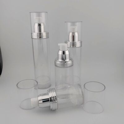 化粧品調剤エアレスポンプボトル 30 ミリリットル 50 ミリリットルローションクリーム液体トラベル調剤容器として