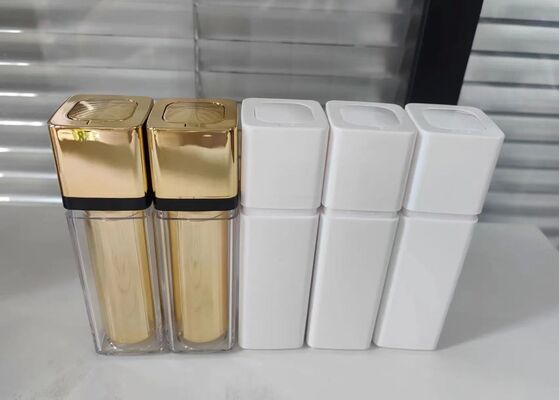 ミニポータブル 空気のないボトル 化粧品用のゴム底