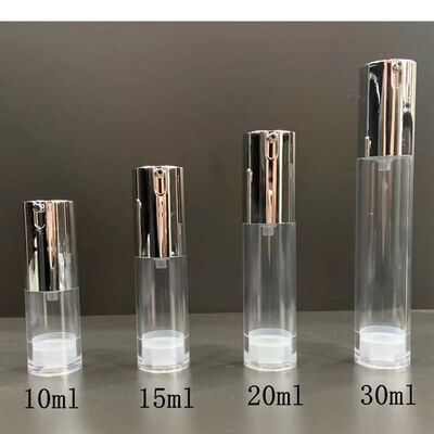 新型化粧品 真空空気のないポンプボトル OEMエコフレンドリー空気のないボトル