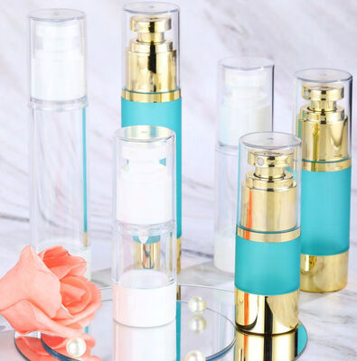 PPプラスチック化粧品 空気のない真空ポンプボトル