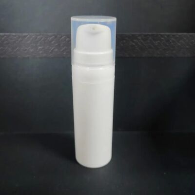 化粧品 梱包 30ml 空気のないポンプ ボトル ホワイト プラスチック ボトル ローション ポンプ PP ボトル