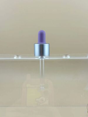 カスタム 18/412 プラスチック エッセンシャル オイル ボトル用マット ラバー ドロッパー キャップ