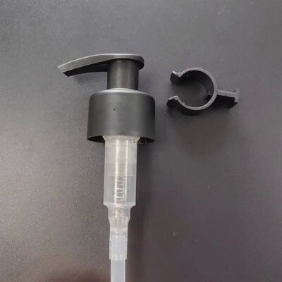 新デザイン 24 ミリメートル 28 ミリメートルプラスチックローションポンプ左右ロックツイストローションポンプとクリップ