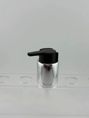 28/410 メアコンパック用クリップ付きマットブラックプラスチッククリームポンプ