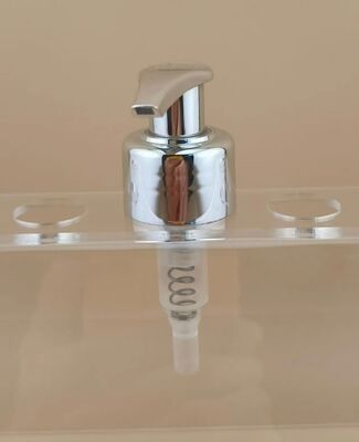 新しいデザイン シルバー色のシャンプー用の左右ロックローションポンプ