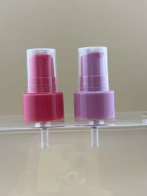 化粧品ピンク ローション クリーム トリートメント ポンプ 20/410 スキンケア エッセンシャル オイル ガラス ボトル用