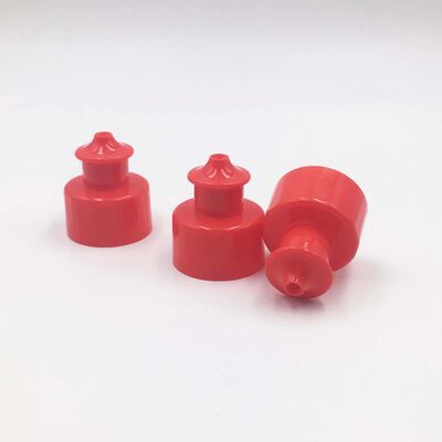 28mm プラスチック プッシュ プル キャップ ボトルキャップ