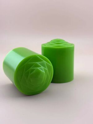高級ノンスピルプラスチック18mmネジ二重壁キャップ